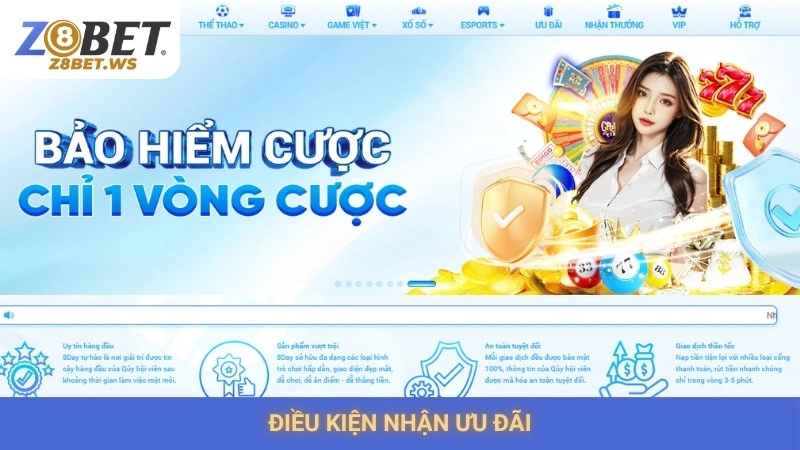 Điều kiện nhận ưu đãi